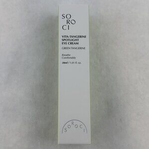 Soroci Vita-Tangerine Spotlight Eye Cream 30ml Brighten Revitalize Gentle NEW